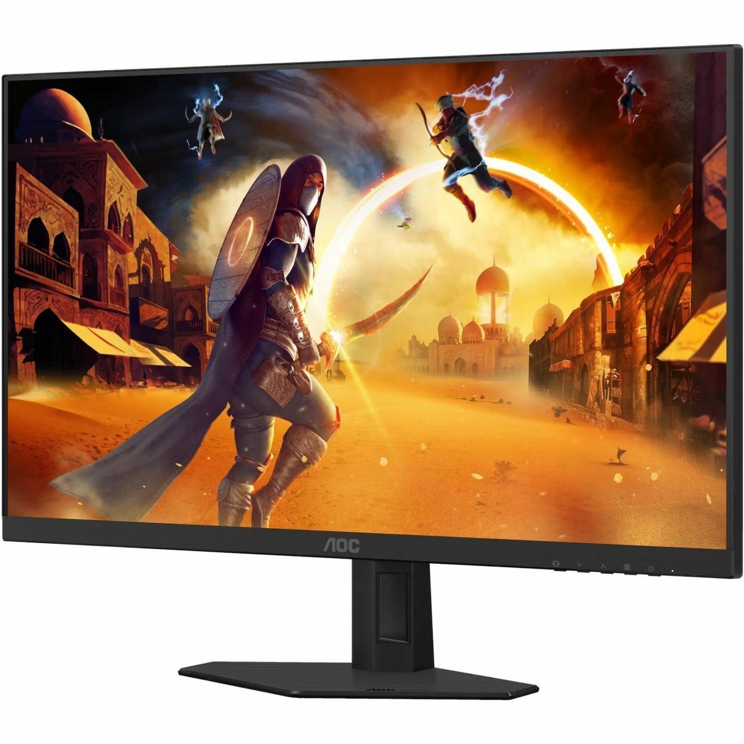 AOC AGON 24G4ZRE 24" Class Full HD Gaming LED Monitor - 16:9 - Black, Red