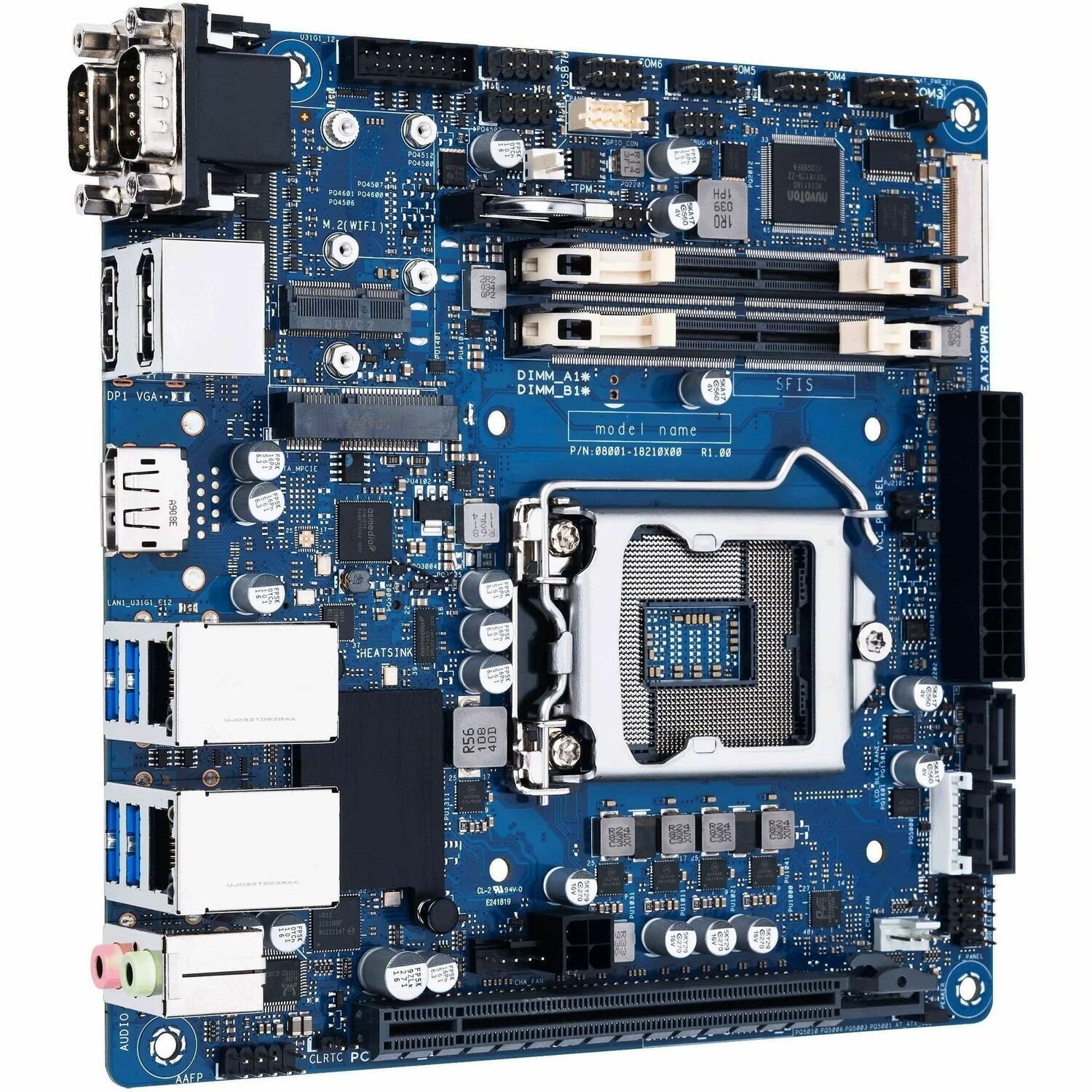 Asus H310I-IM-A R3.0 Industrial Motherboard - Intel H310 Chipset - Socket H4 LGA-1151 - Mini ITX
