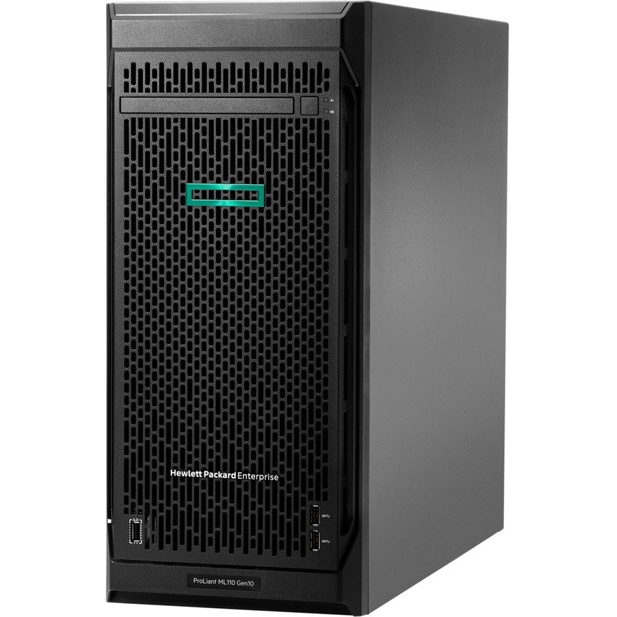 HPE ProLiant ML110 G10 4.5U Tower Server - 1 Xeon Silver 4208 2.10 GHz - 16 GB RAM - Serial ATA/600 Controller