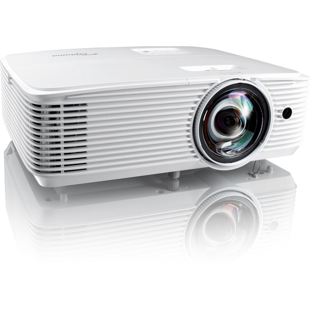 Optoma EH412STx 3D Short Throw DLP Projector - 16:9 - Portable - White