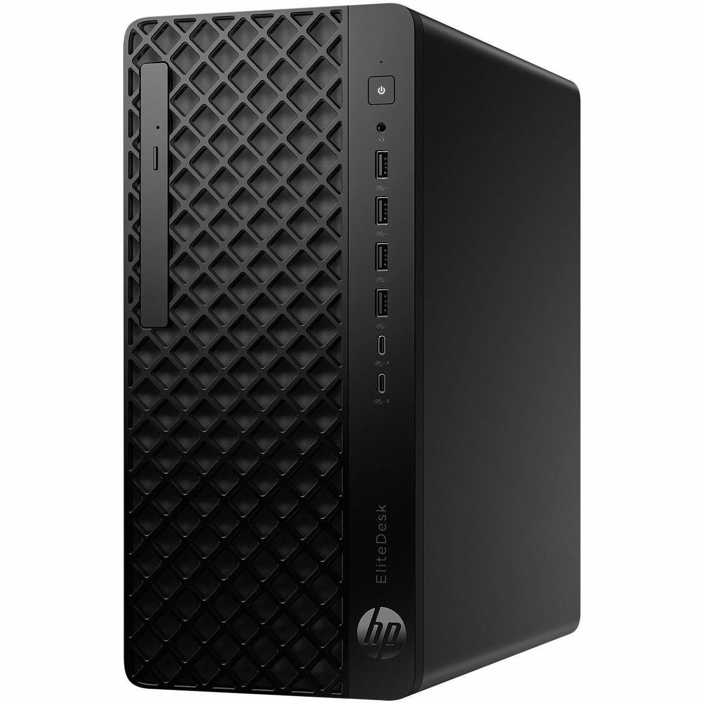 HP EliteDesk 8 G1i Desktop Computer - Intel Core Ultra 7 265 - vPro Technology - 32 GB - 1 TB SSD - Tower - Jack Black