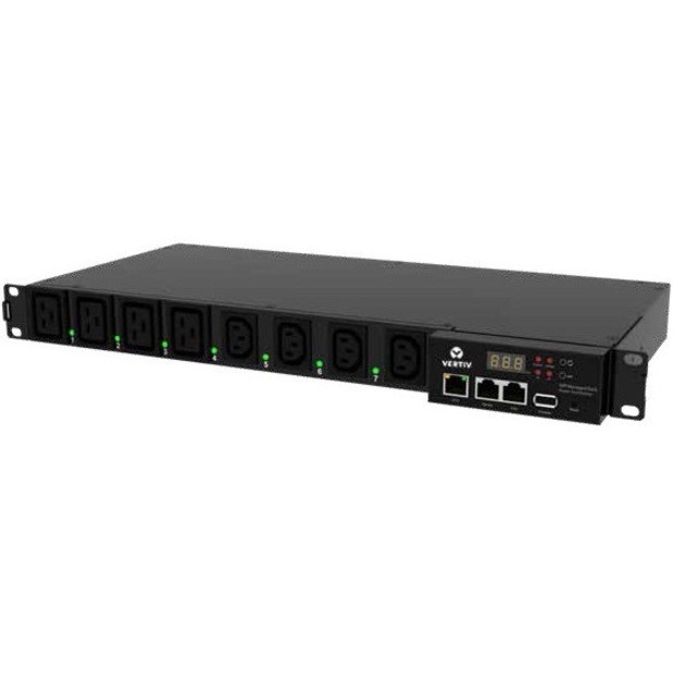 Vertiv Liebert MP-DHENCA06B02X 8-Outlet PDU