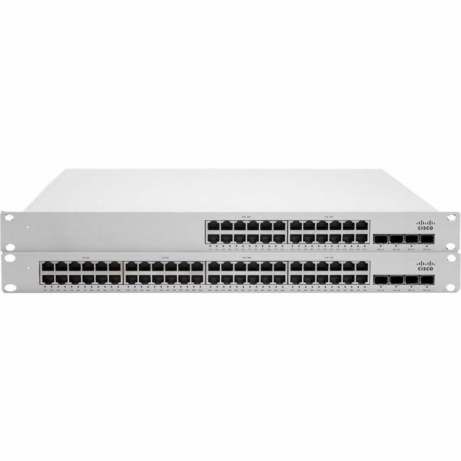 Meraki MS150 MS150-48T-4X 48 Ports Manageable Ethernet Switch - Gigabit Ethernet, 10 Gigabit Ethernet - 10/100/1000Base-T, 10GBase-X