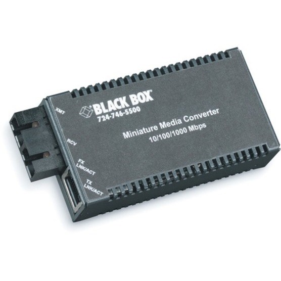 Black Box MultiPower Miniature Transceiver/Media Converter