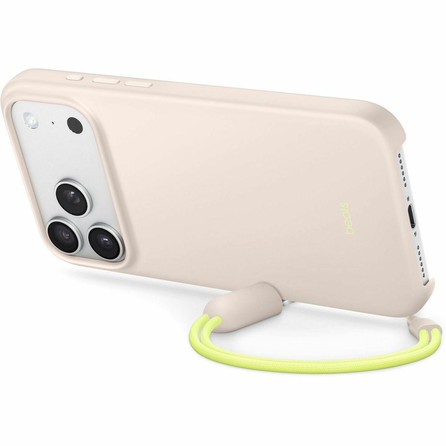 Beats by Dr. Dre Carrying Case Apple iPhone 17 Pro Max Smartphone - Limestone