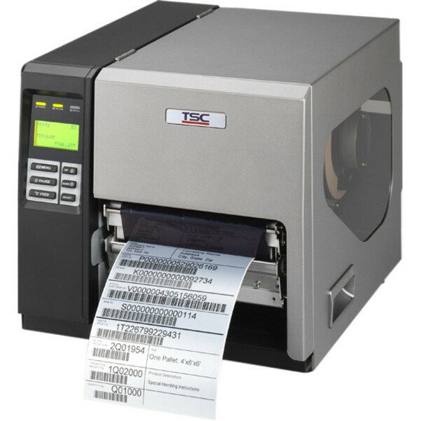 TSC Auto ID TTP-366M Desktop Thermal Transfer Printer - Monochrome - Label Print - Fast Ethernet - USB - Serial - Parallel