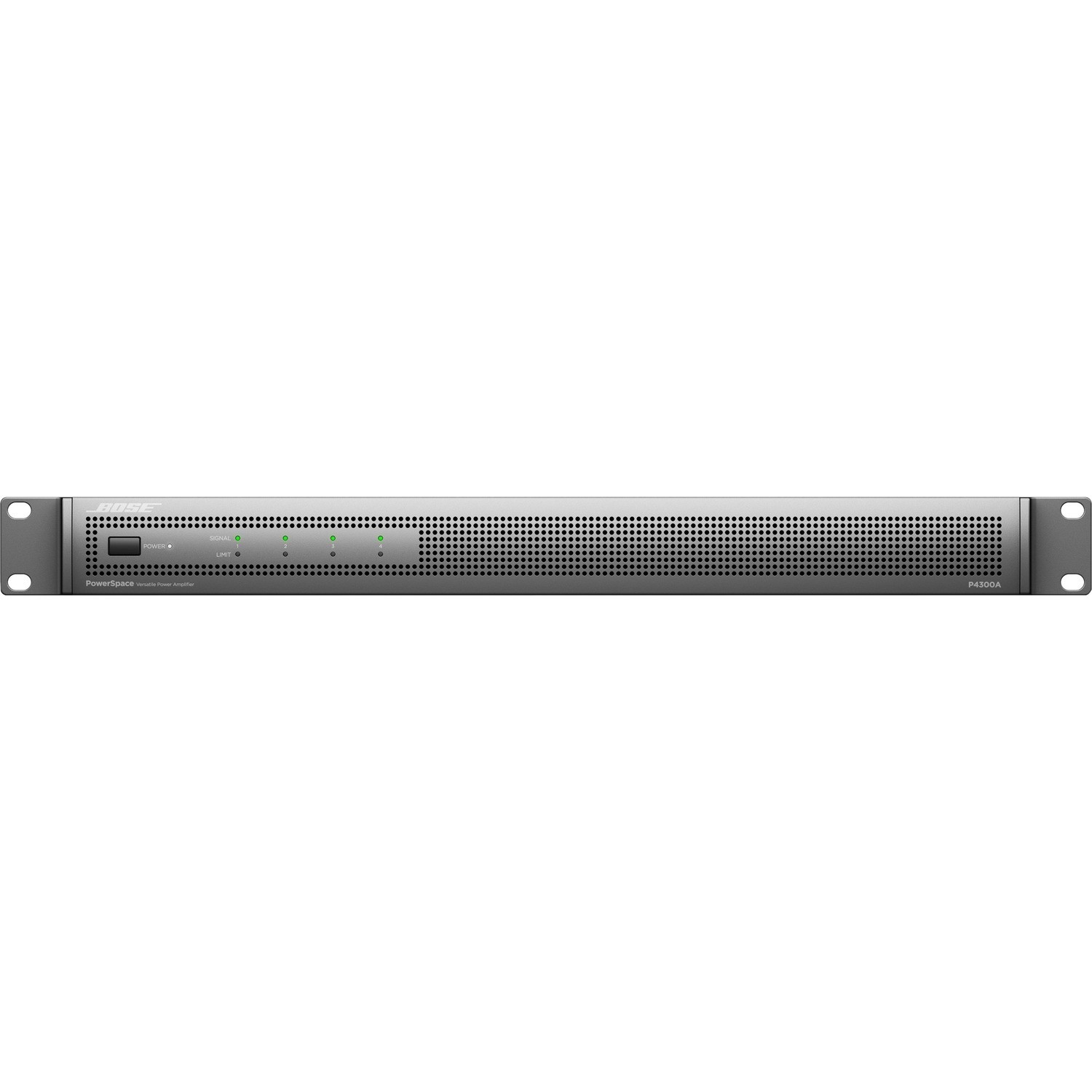 Bose Professional PowerSpace P4300A Amplifier - 1200 W RMS - 4 Channel - Silver