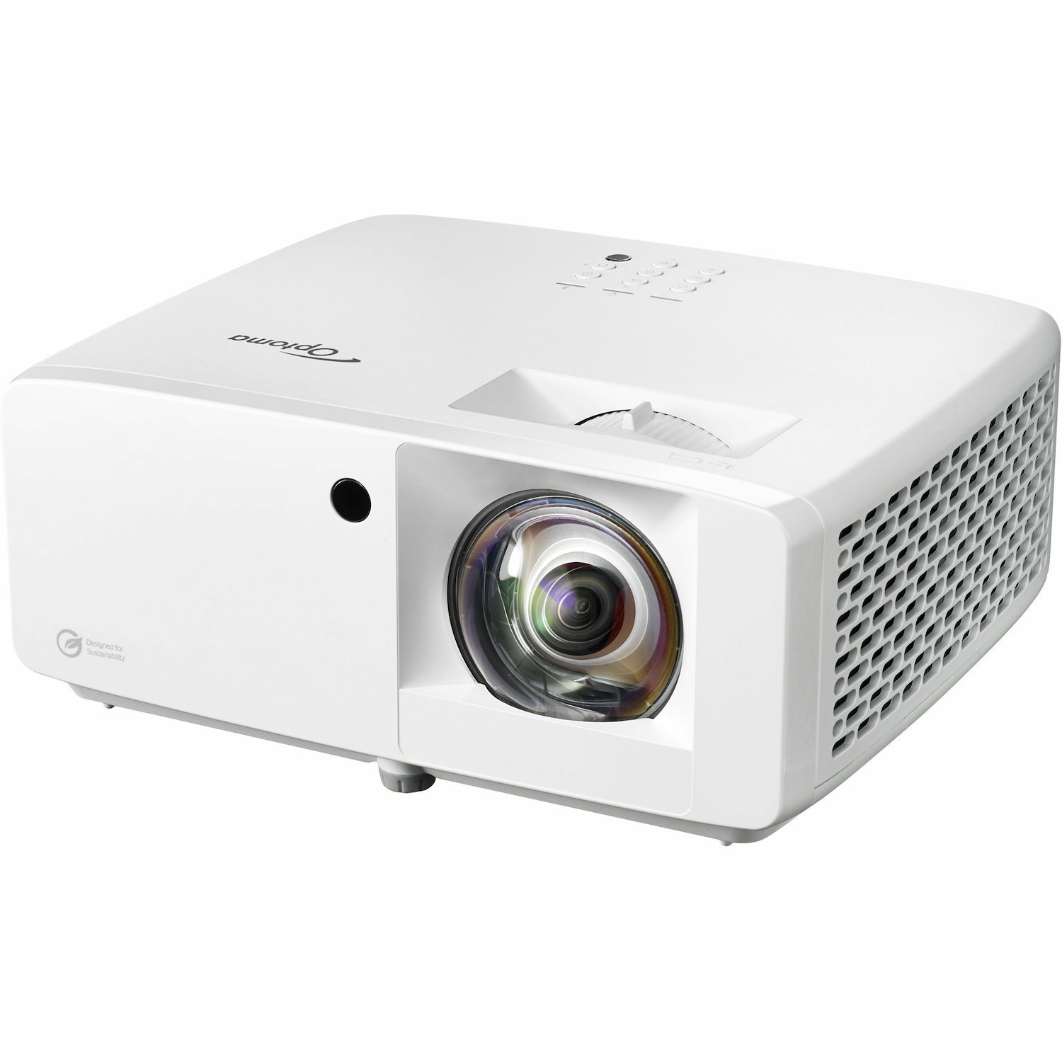 Optoma ZH450ST 3D Short Throw DLP Projector - 16:9 - Wall Mountable, Portable - White