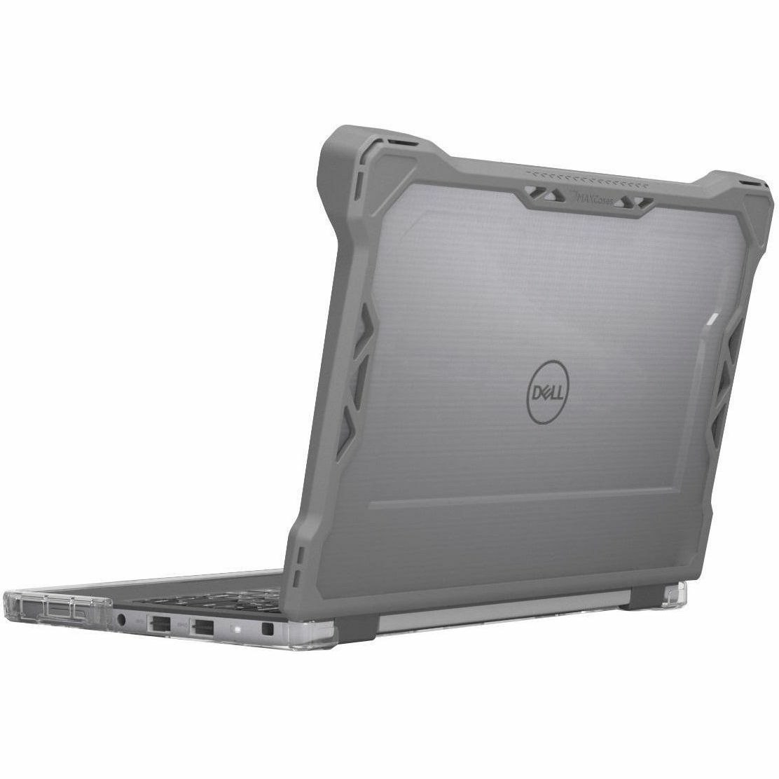 Extreme Shell-F Slide Case (ESL bottom panel) for Dell 3120 & 3140 Windows Clamshell & Convertible 2:1 11.6" (Gray/Clear)