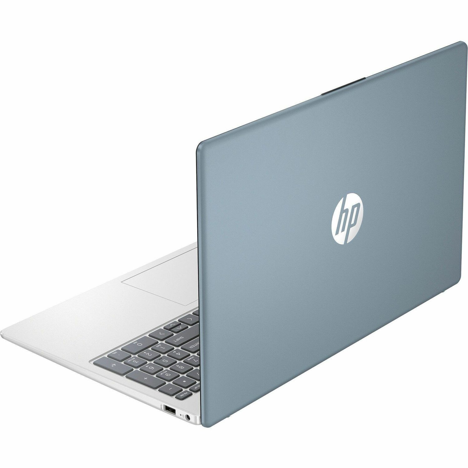 HP 15.6" Notebook - Full HD - 1920 x 1080 - (AMD Ryzen 5 7520U Quad-core (4 Core) - 8 GB Total RAM - 8 GB On-board Memory - 256 GB SSD - Moonlight Blue, Natural Silver