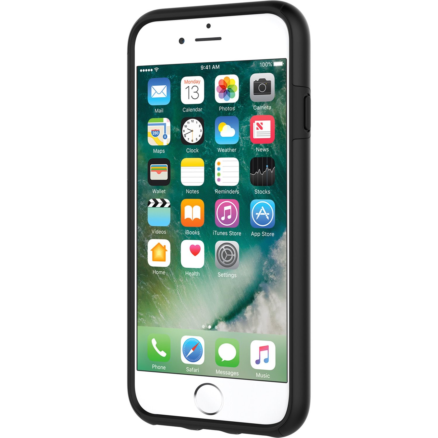 Incipio DualPro for iPhone 8, iPhone 7, & iPhone 6/6s - Black/Black