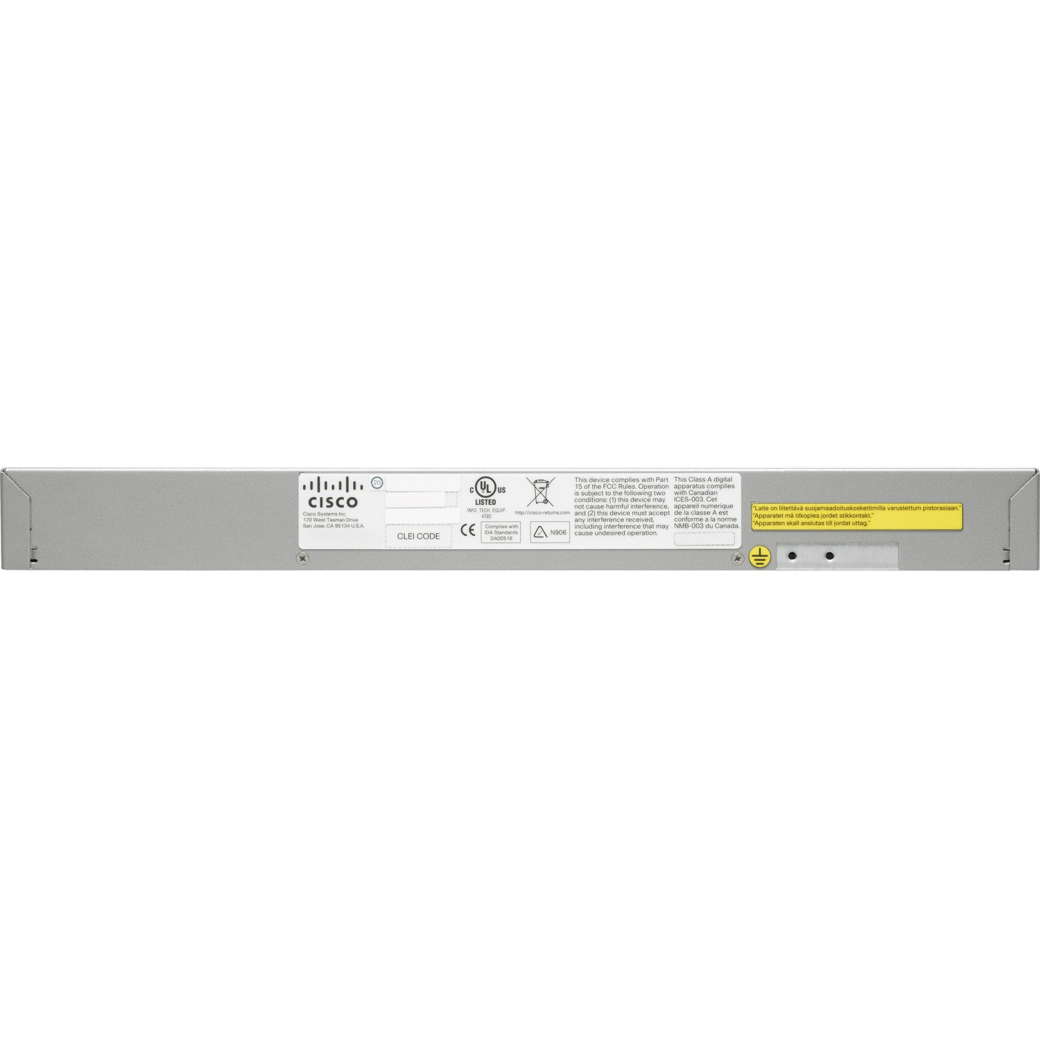 Cisco 44-Port GE + 4-Port 10GE ASR 9000v-V2, DC Power ANSI Chassis