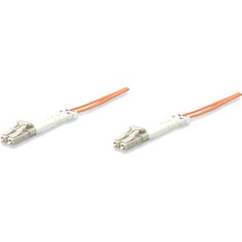 Intellinet 5M 14FT LC/LC Multi Mode Fiber Cable