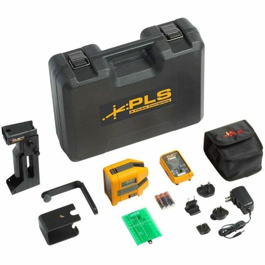 Fluke PLS 6G RBP Point and Cross Line Green Laser Level Kit