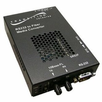 Stand-alone RS232 Remotely Managed Media Converter RS232 Copper to Fiber