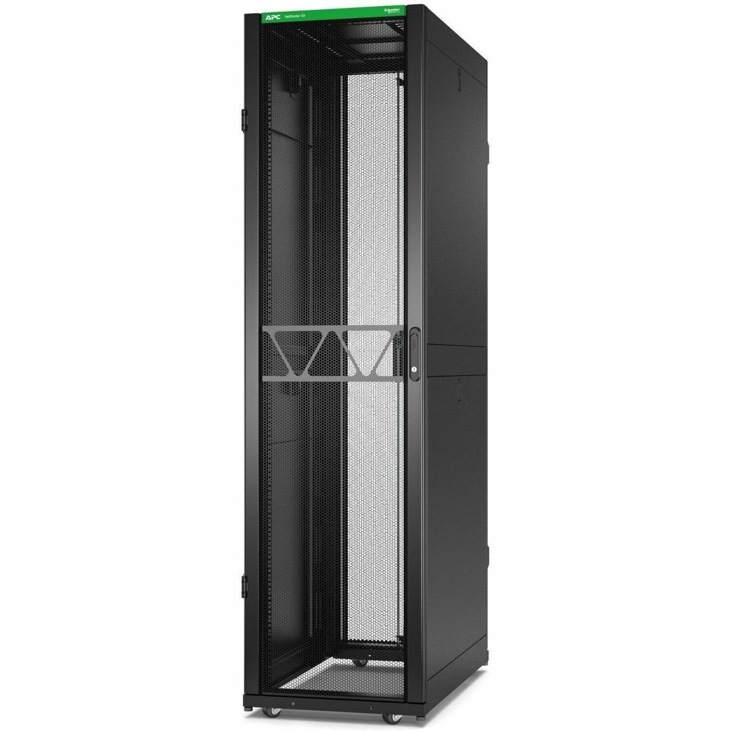 [TAA, BAA_COTS] APC NetShelter SX Server Rack Gen 2, 48U, 2258H x 600W x 1070D mm, with Sides, Black