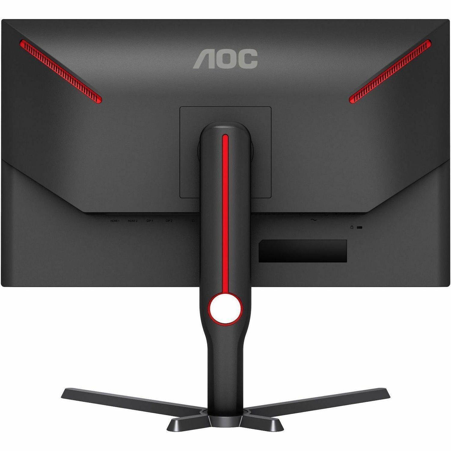 AOC AGON U27G3X/BK 27" Class 4K UHD Gaming LED Monitor - 16:9 - Black, Red