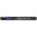 QNAP QGD QGD-1602-C3758-16G 16 Ports Manageable Ethernet Switch - Gigabit Ethernet, 2.5 Gigabit Ethernet, 5 Gigabit Ethernet, 10 Gigabit Ethernet - 2.5GBase-T, 5GBase-T, 10GBase-X, 1000Base-X - Black - Grey