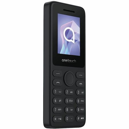 TCL onetouch 4021 4 MB Feature Phone - 4.3 cm (1.7") QQVGA 128 x 160 - 4 MB RAM - 2G - Dark Night Gray