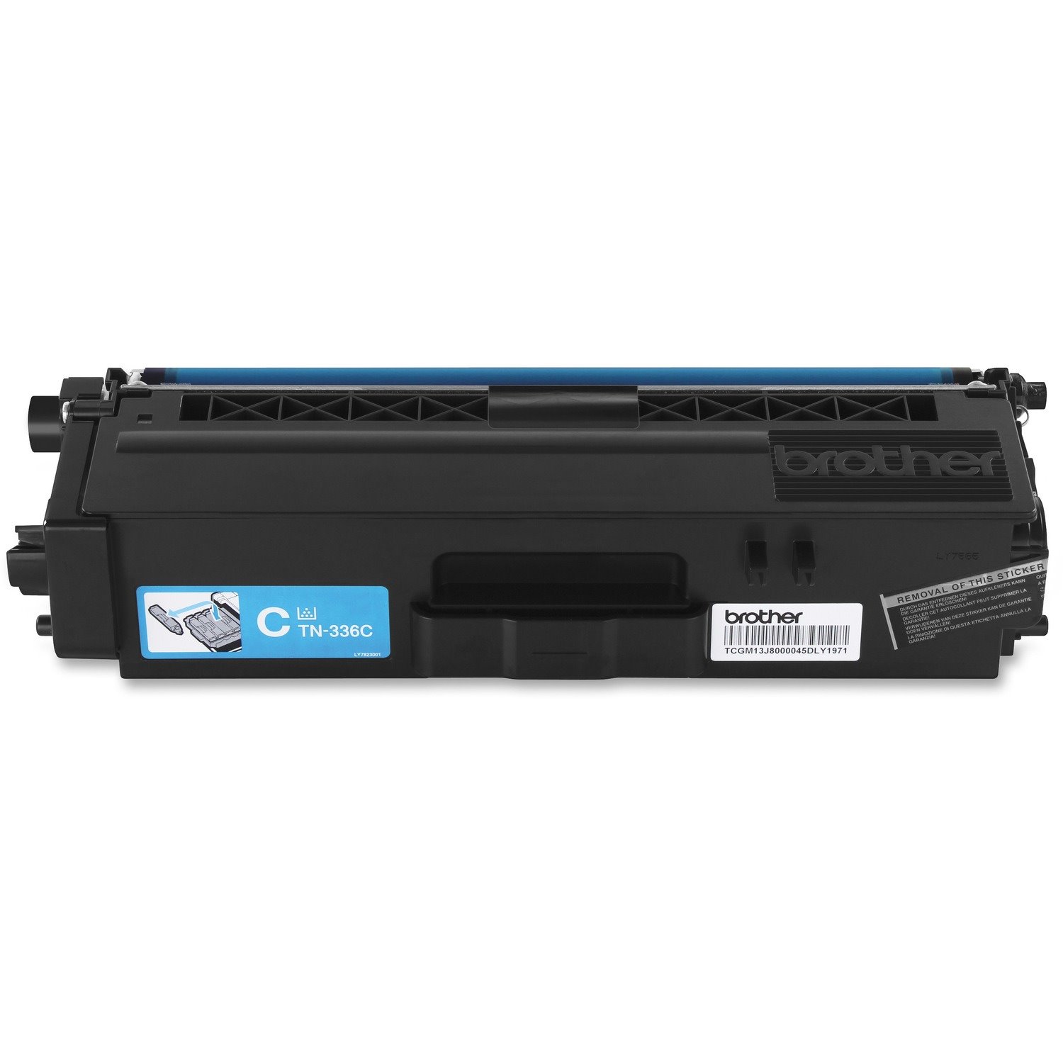 Brother Genuine TN336C High Yield Cyan Toner Cartridge