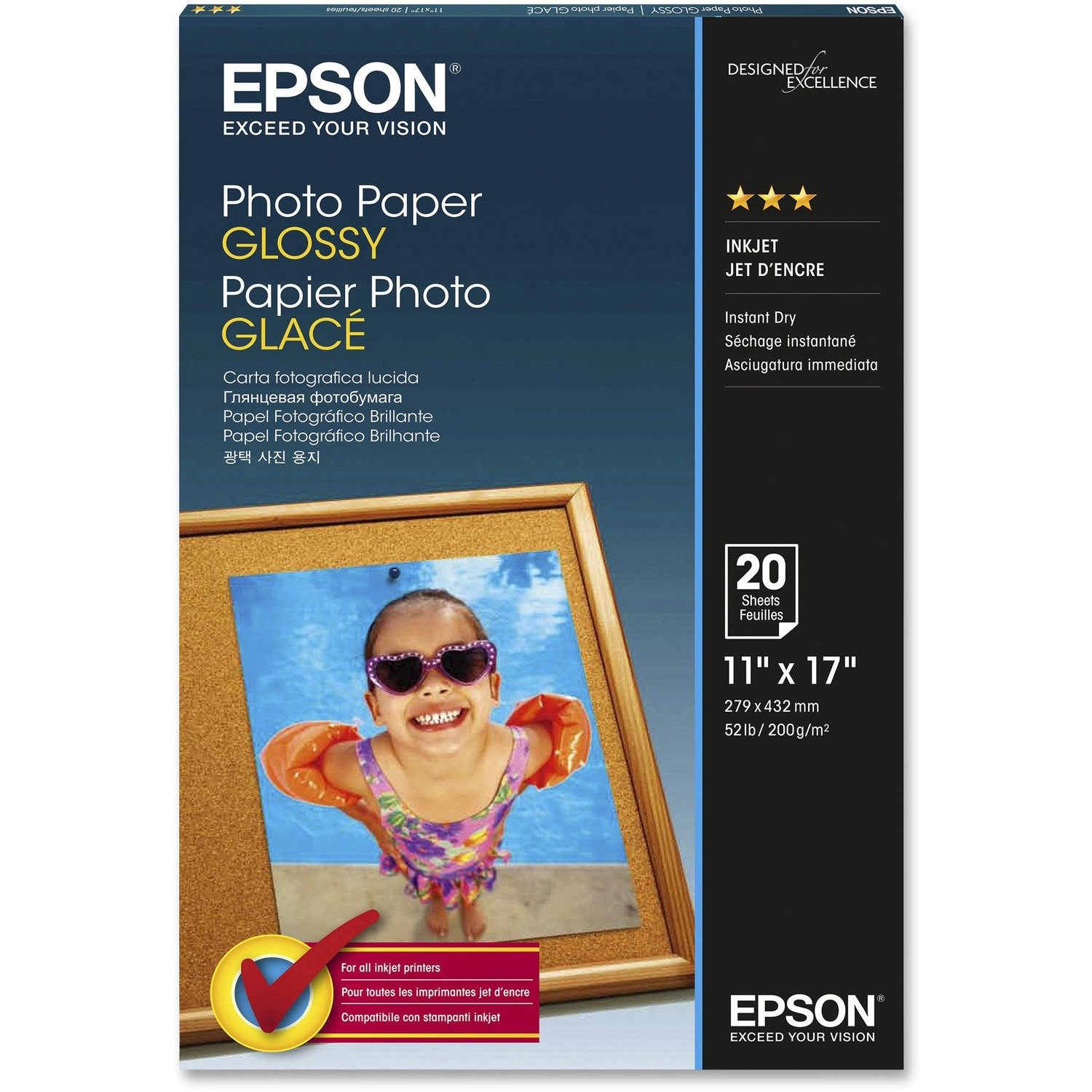 Epson Glossy Finish Photo Paper