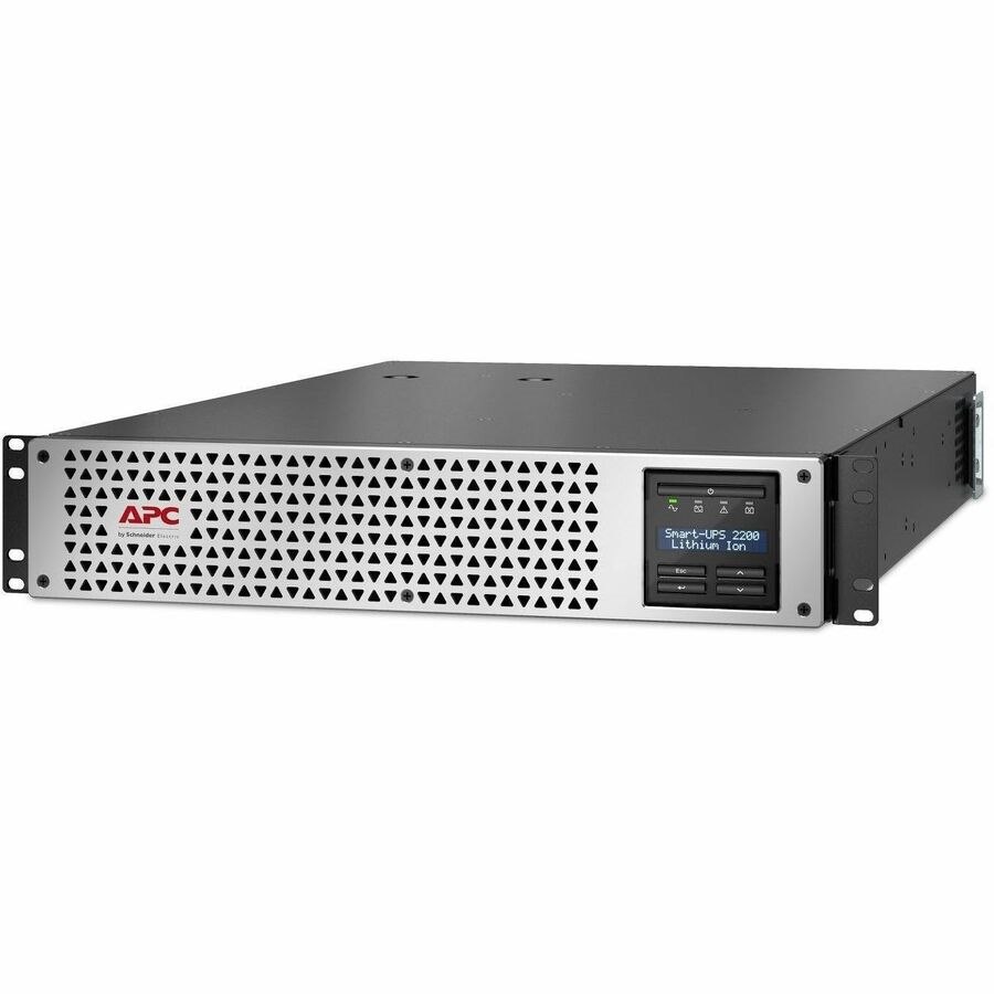 APC Smart-UPS, Line Interactive, 2200VA, Lithium-ion, Rackmount 2U, 120V, 2x NEMA 5-20R+6x NEMA 5-15R outlets, SmartConnect Port+SmartSlot, LCD [TAA]