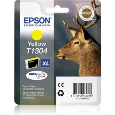 Epson DURABrite Ultra T1304 Inkjet Ink Cartridge - Yellow - 1 Pack