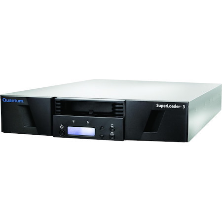 Quantum SuperLoader 3 Tape Autoloader - 1 x Drive/8 x Cartridge Slot - LTO-7 - 2U - Rack-mountable