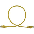 Tripp Lite by Eaton Cat6a 10G Snagless Molded UTP Ethernet Cable (RJ45 M/M), PoE, Yellow, 2 ft. (0.6 m)