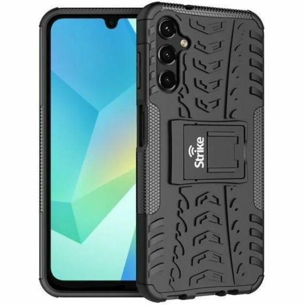 Strike Rugged Case For Galaxy A16 (Black)