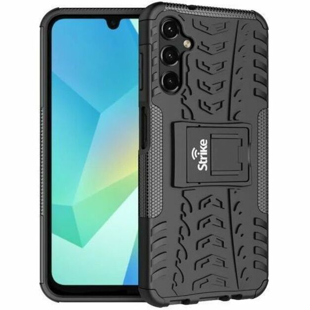 Strike Rugged Case For Galaxy A16 (Black)