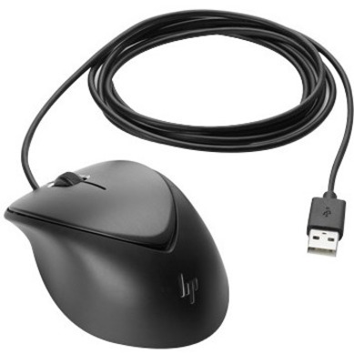 HP Premium Mouse - USB - Laser - 2 Button(s) - Black