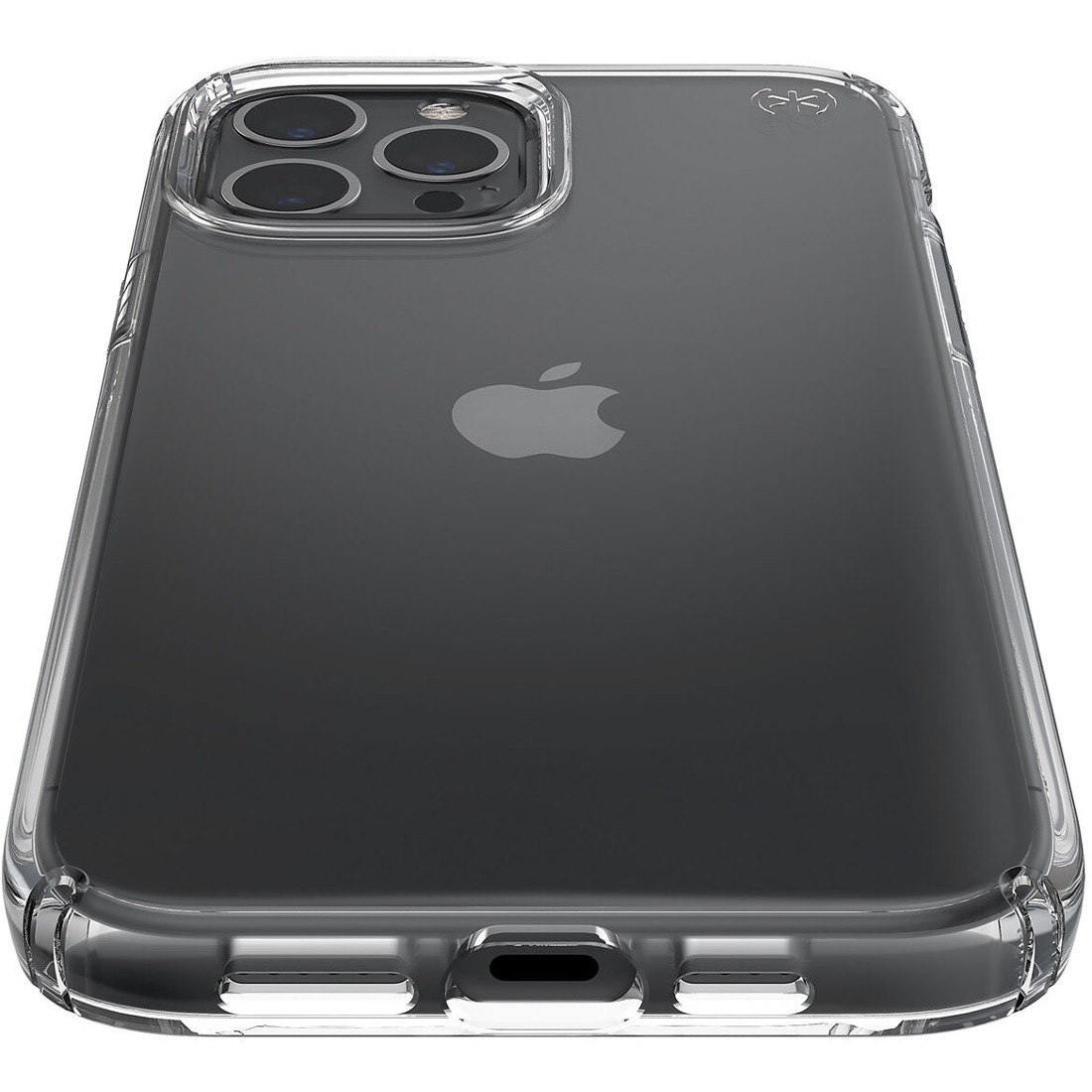 Speck Presidio Perfect-Clear Case for Apple iPhone 12 Pro Max Smartphone - Clear