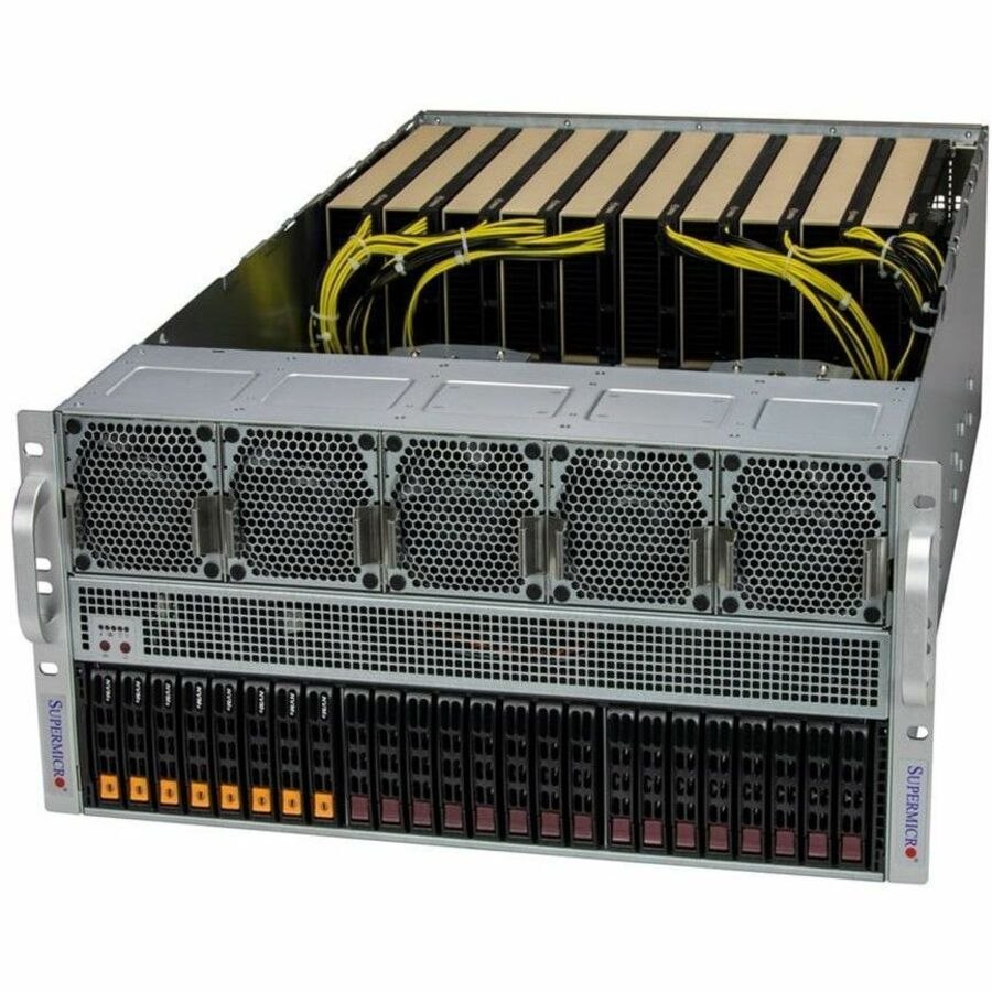 Supermicro SuperServer 521GE-TNRT Server Barebone System - 5U Rack-mountable - Socket LGA-4677 - 2 x Processor Support