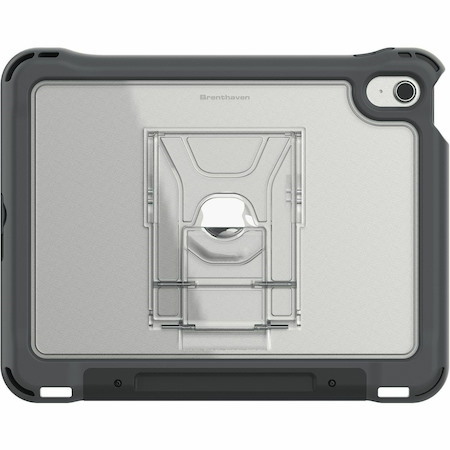 Brenthaven Rugged Keyboard/Cover Case for 11" Apple iPad (10th Generation), iPad (11th Generation) Tablet - English (US) Keyboard - Gray