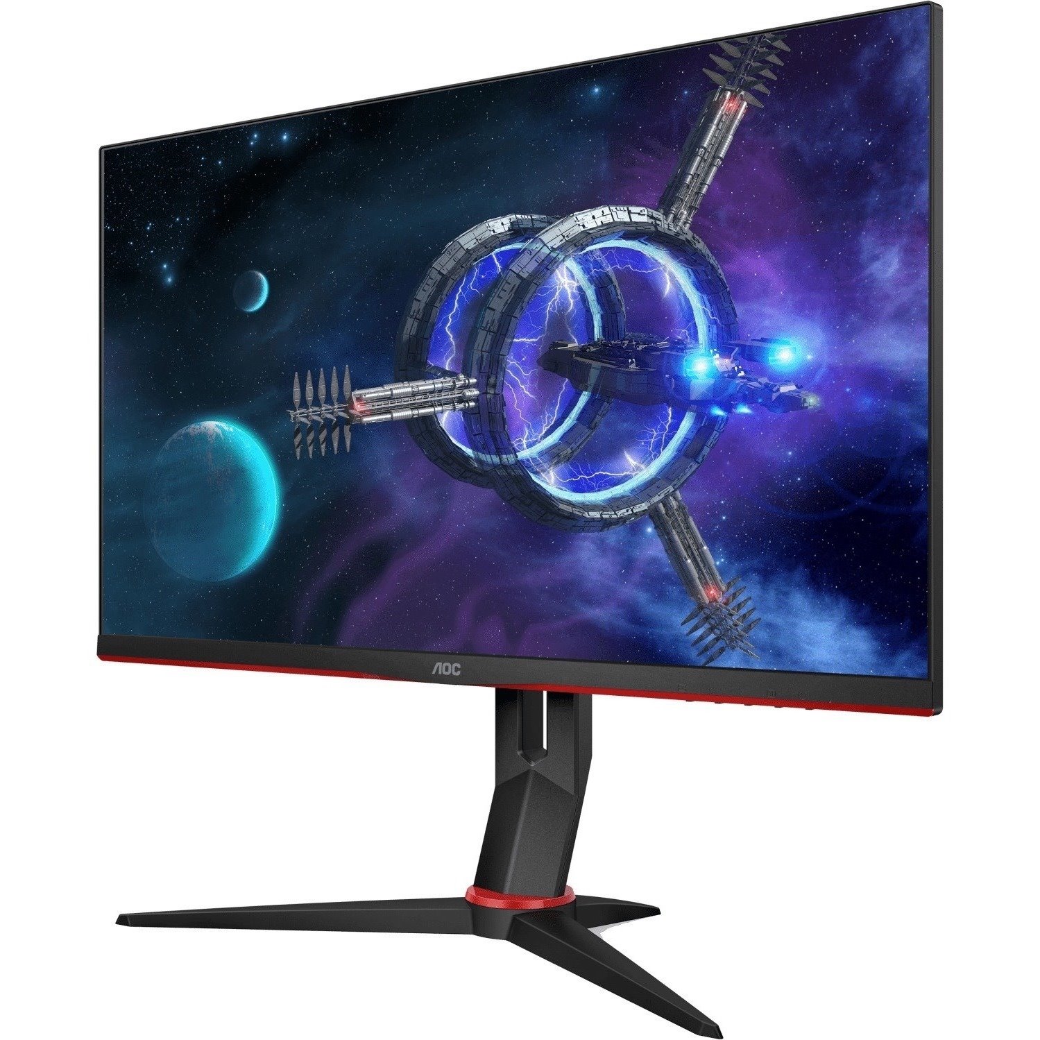 AOC 27G2 27" Class Full HD Gaming LCD Monitor - 16:9 - Black Red