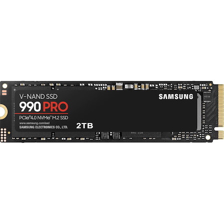Samsung 990 PRO 2 TB Solid State Drive - M.2 2280 Internal - PCI Express NVMe (PCI Express NVMe 4.0 x4)