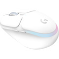 Logitech G Aurora Collection G705 Gaming Mouse - Bluetooth - USB - 6 Button(s) - 6 Programmable Button(s) - Off White