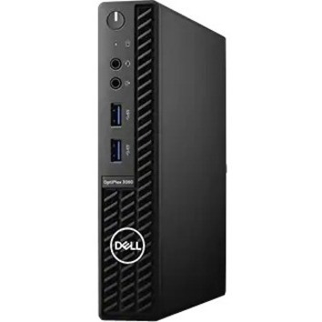 Dell OptiPlex 3000 3080 Desktop Computer - Intel Core i5 10th Gen i5-10500T - 4 GB - 128 GB SSD - Micro PC