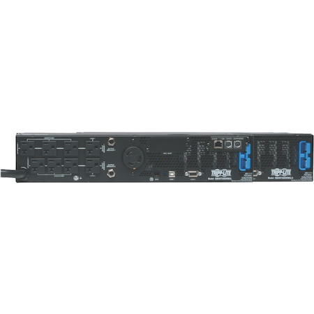 Eaton Tripp Lite Series TAA-Compliant SmartPro 120V 3kVA 2.88kW Line-Interactive Sine Wave UPS, 2U Rack/Tower, Extended Run, Pre-Installed WEBCARDLX Network Interface, LCD, USB, DB9 Serial