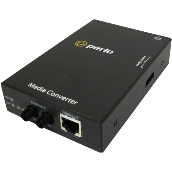 Perle S-100-S2ST20 Fast Ethernet Media Converter