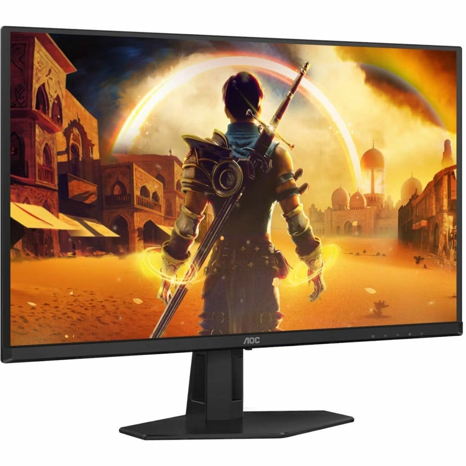 AOC Q27G40ZDF 27" Class WQHD Gaming OLED Monitor - Black, Red