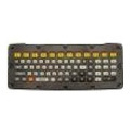 Zebra Keyboard - Cable Connectivity - USB Interface - Black, Yellow