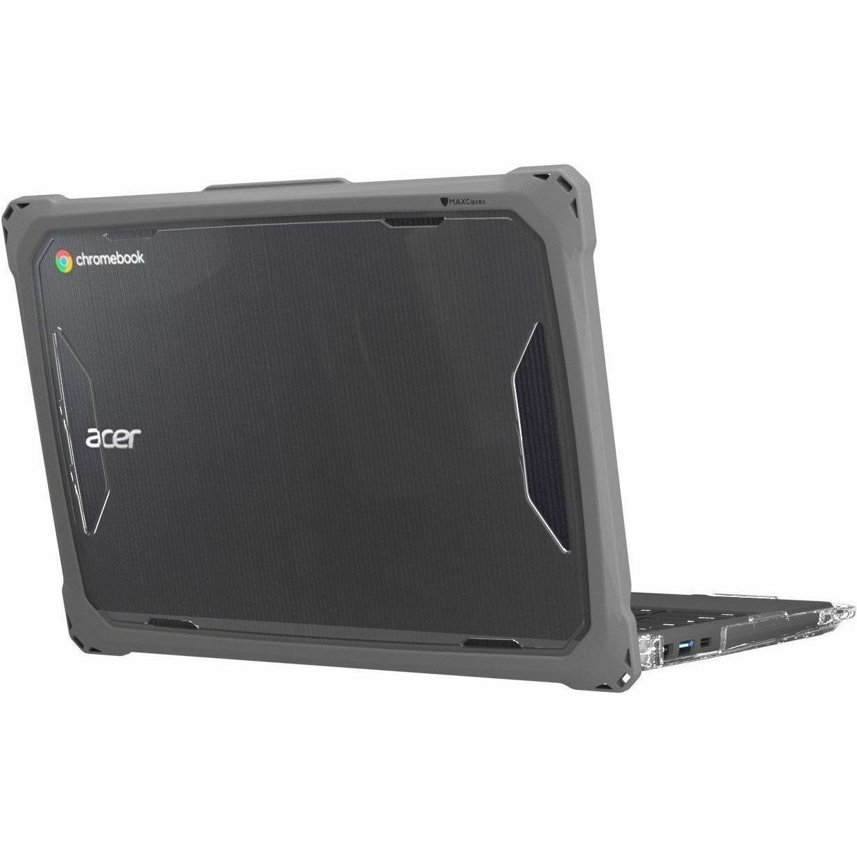 MAXCases Extreme Shell-FL for Acer C737/C737T Chromebook 11.6" (Grey)