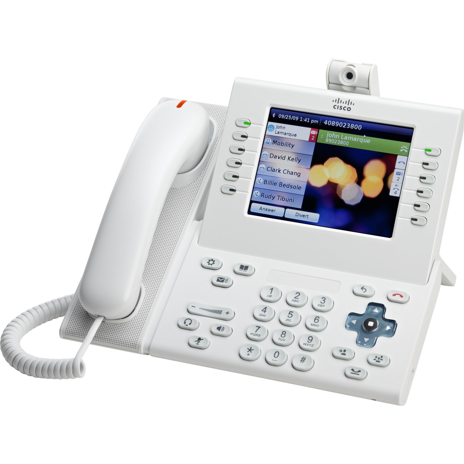 Cisco Unified 9971 IP Phone - Refurbished - 2 Multiple Conferencing - Wall Mountable - Charcoal