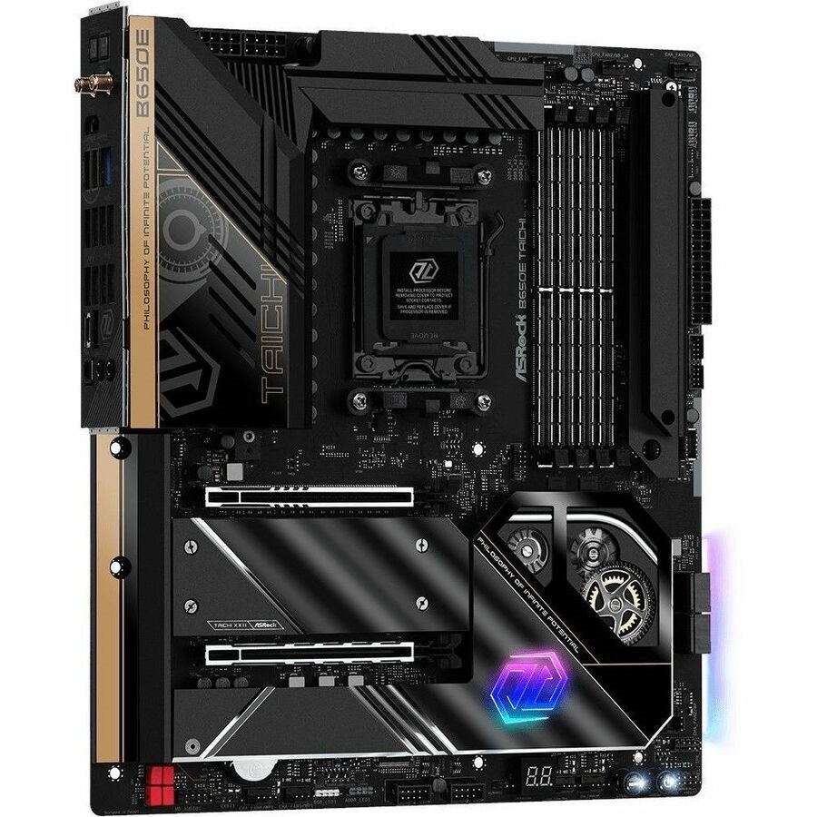 ASRock B650E Taichi Gaming Desktop Motherboard - AMD B650 Chipset - Socket AM5 - Extended ATX