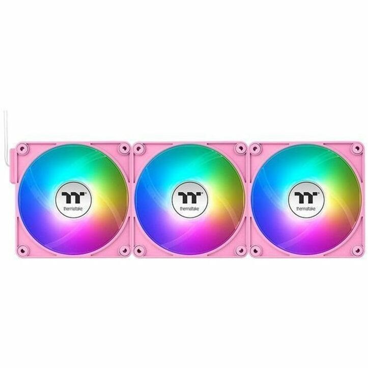 Thermaltake CT140 EX Reverse ARGB Sync PC Cooling Fan Bubble Pink (3-Fan Pack) - 3 Pack
