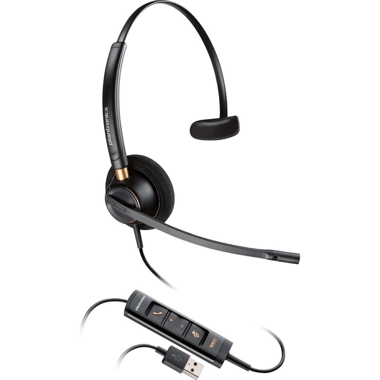Plantronics EncorePro HW515 USB Wired Over-the-head Mono Headset
