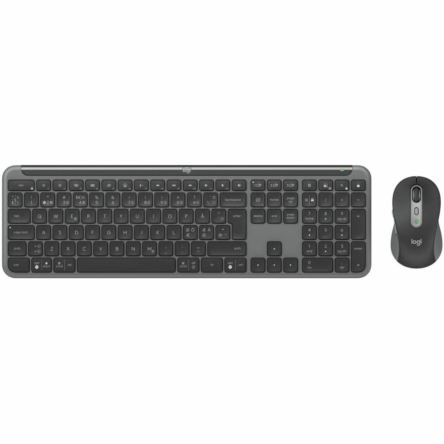 Logitech Signature Slim MK950 Tastatur & Maus - QWERTZ - Deutsch