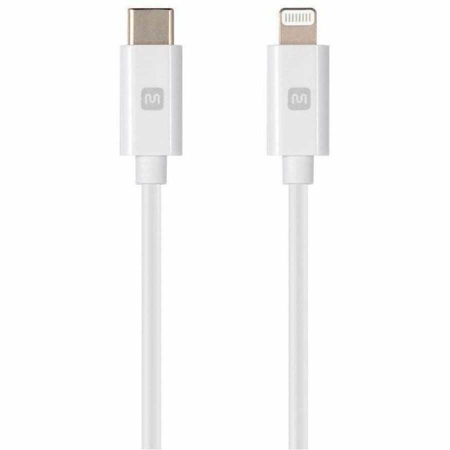 Monoprice Usb-C To Lightning_Mfi Certified_3Ft_White